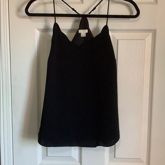 Scalloped J Crew Tank - Picture 1 of 5